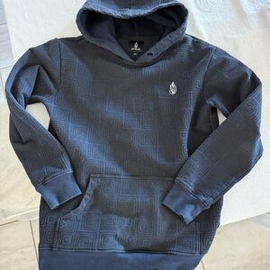 Men's Threyda Navy Blue Hoodie